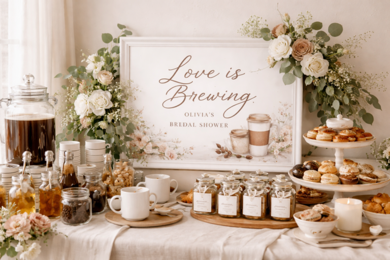 How to Host a “Love is Brewing” Bridal Shower