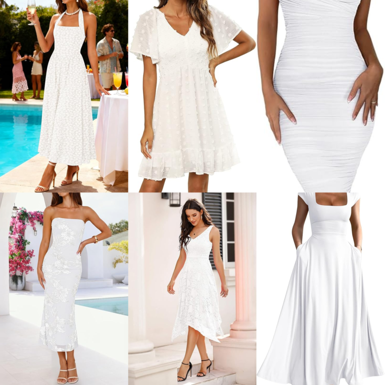 6 White Amazon Dresses Perfect for Every Bridal Event