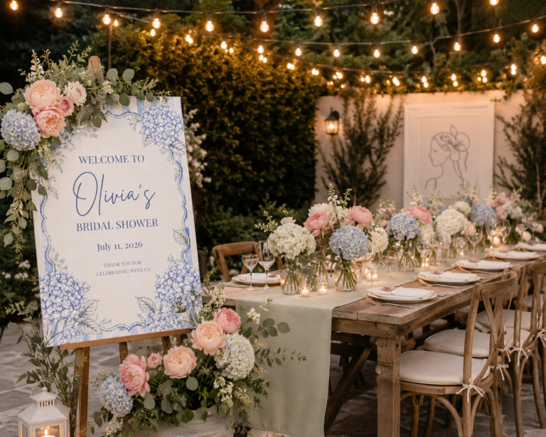 How to Host the Perfect Summer Bridal Shower | Simple & Elegant Party Ideas