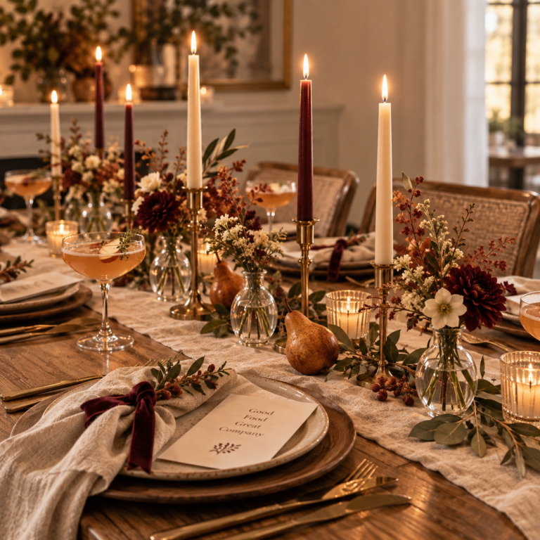 How to Host a Cozy Fall Dinner Party